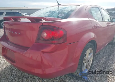 2014 Dodge Avenger Se z USA, uszkodzony, nr VIN 1C3CDZABXEN227040
